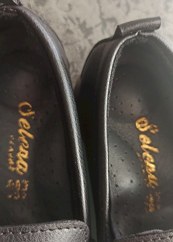 Kahverengi Deri Kemerli Ayakkabı - Görsel 6