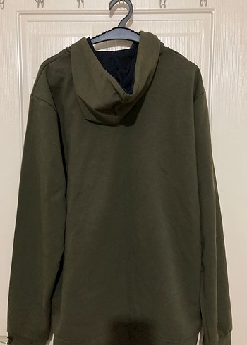 Nike Nike Haki Kapüşonlu Fermuarlı Sweatshirt