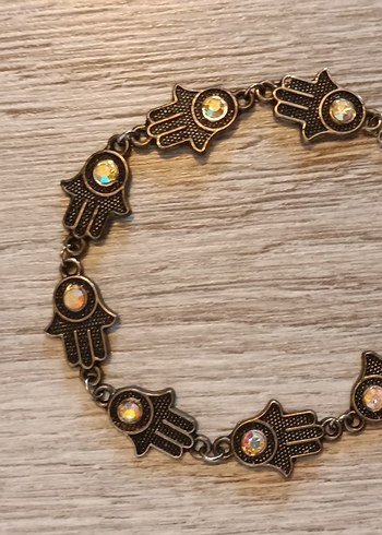 Zincir Detaylı Bohem Kadın Bileklik - Görsel 2