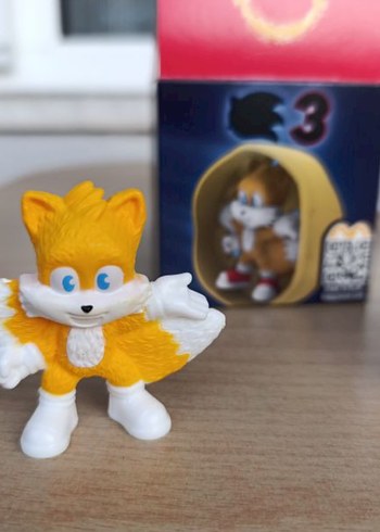 Sarı Renkli Tails Figür Oyuncak