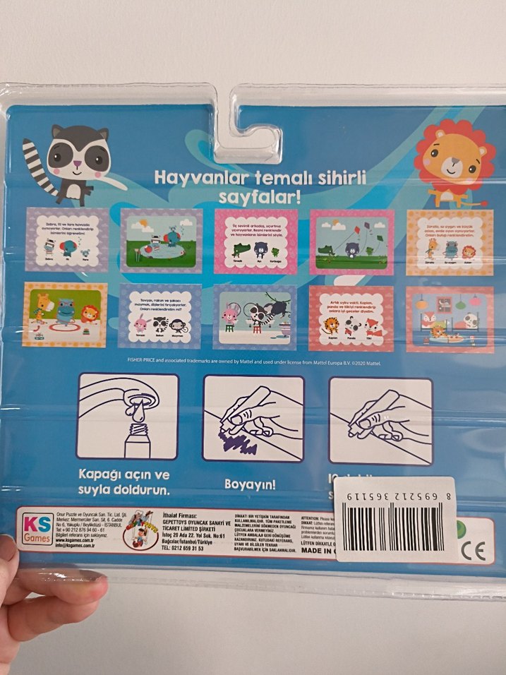 Fisher-Price Renkli Hayvanlar Eğitim Seti - Görsel 3