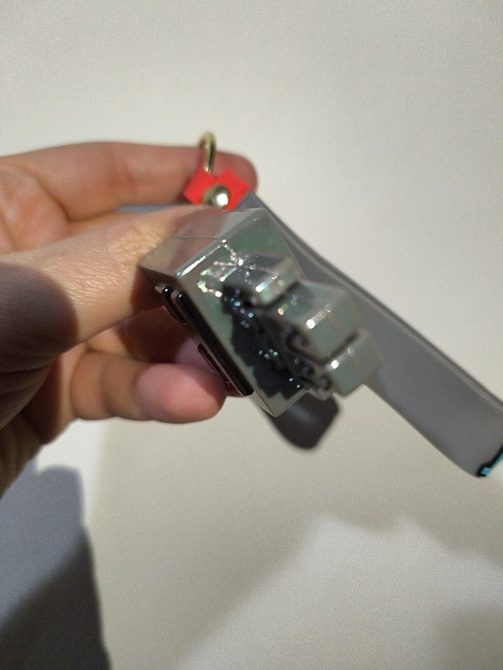 Gri Robot Minecraft Anahtarlık - Görsel 5