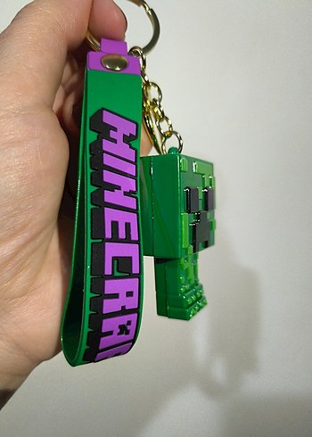 Minecraft Temalı Anahtarlık - Görsel 2