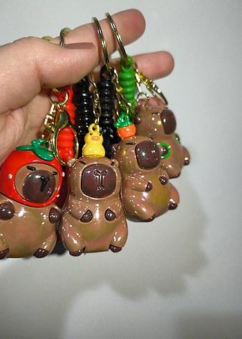 Capybara Anahtarlık ve Çanta süsü - Görsel 2