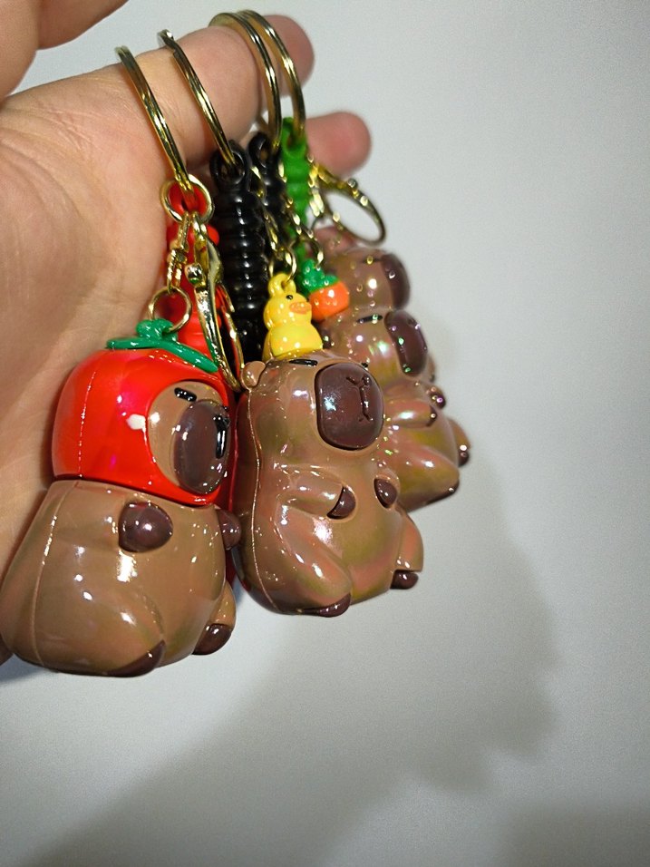 Capybara Anahtarlık ve Çanta süsü - Görsel 3