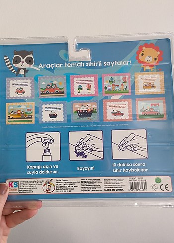 Fisher-Price Renkli Araçlar Aktivite Kitabı - Görsel 3