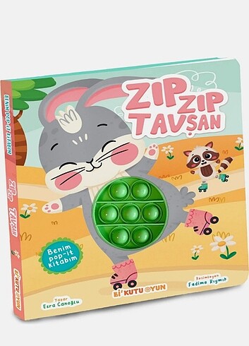 BENİM POP-İT KİTABIM ZIP ZIP TAVŞAN