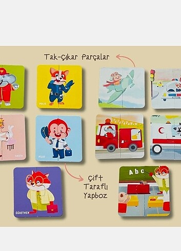 İYİ Kİ VARSIN MESLEKLER ÇOCUK KİTABI - Görsel 2