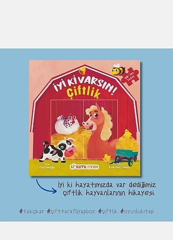 İYİ Kİ VARSIN ÇİFTLİK ÇOCUK KİTABI - Görsel 3
