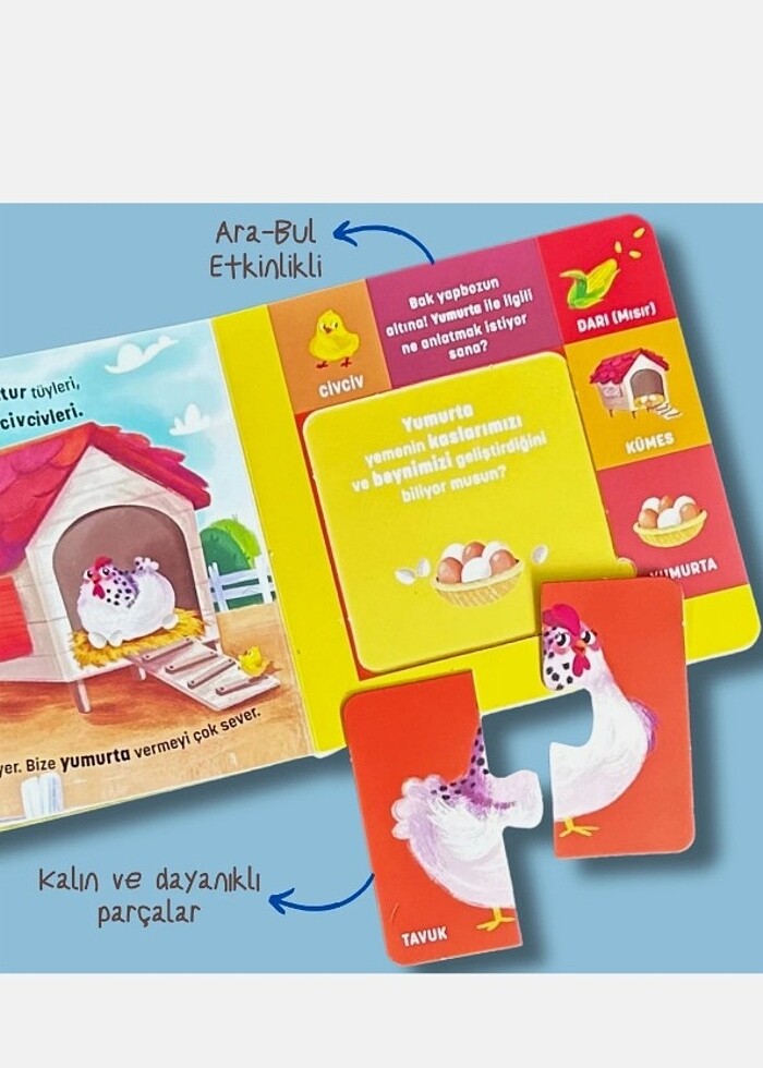 İYİ Kİ VARSIN ÇİFTLİK ÇOCUK KİTABI - Görsel 2