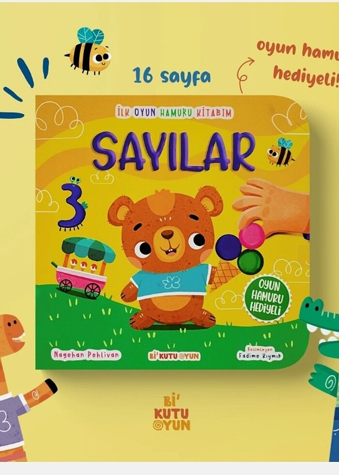 İlk oyun hamuru kitabım - Görsel 2