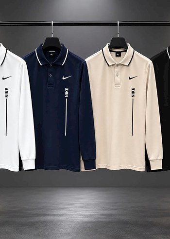Nike Uzun Kollu Polo Tisort