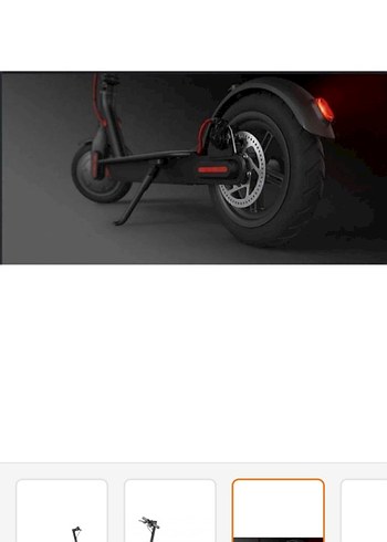 Xiaomi Mi Pro 2 Elektrikli Scooter Siyah - Görsel 4
