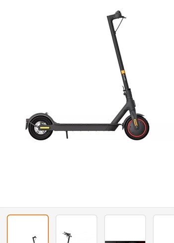 Xiaomi Mi Pro 2 Elektrikli Scooter Siyah - Görsel 2