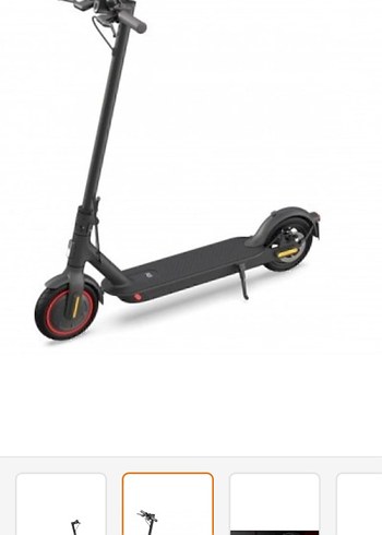 Xiaomi Mi Pro 2 Elektrikli Scooter Siyah - Görsel 3