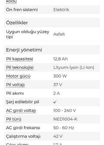 Xiaomi Mi Pro 2 Elektrikli Scooter Siyah - Görsel 8