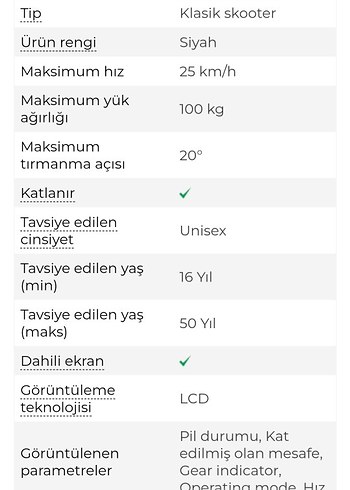 Xiaomi Mi Pro 2 Elektrikli Scooter Siyah - Görsel 6