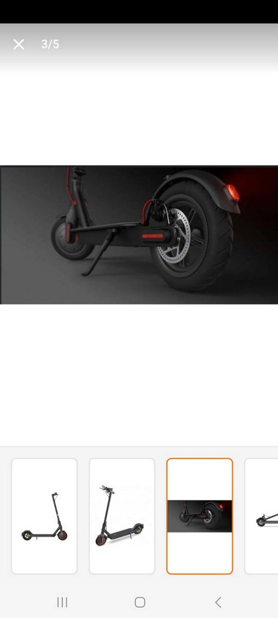 Xiaomi Mi Pro 2 Elektrikli Scooter Siyah - Görsel 4