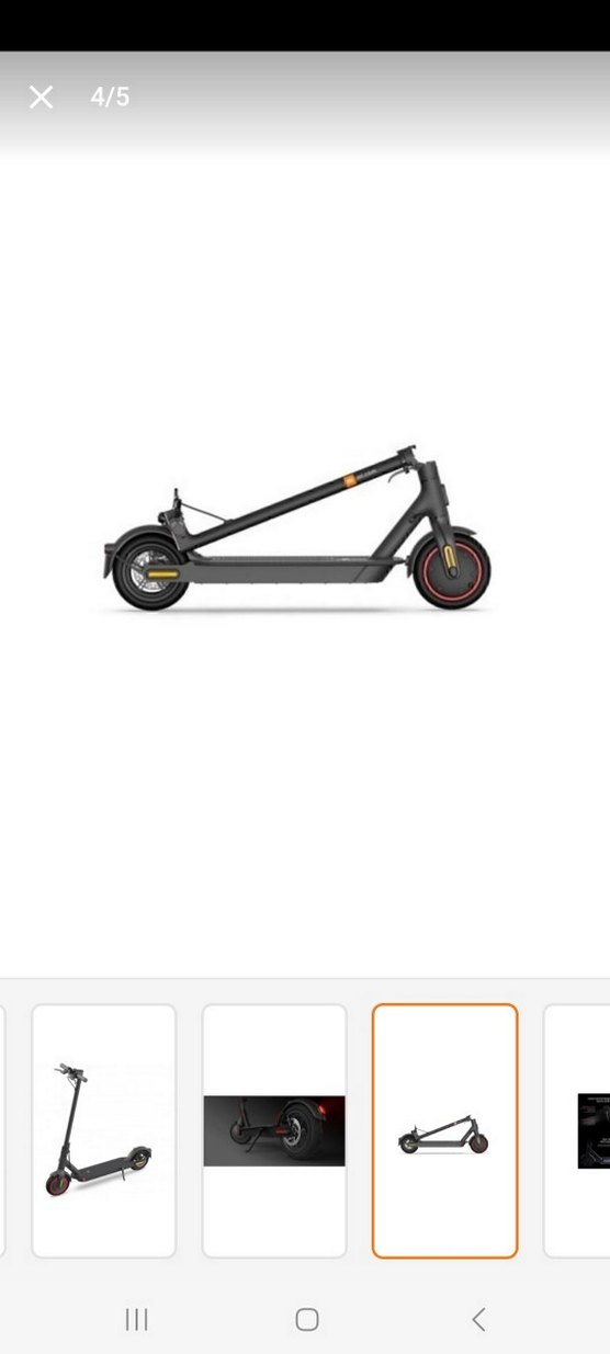 Xiaomi Mi Pro 2 Elektrikli Scooter Siyah - Görsel 5