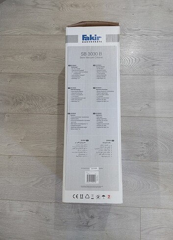 Beden FAKİR DİK DURABİLEN SÜPÜRGE SB3030