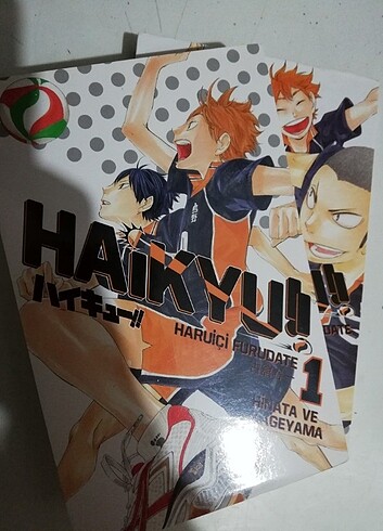 Haikyuu Türkçe manga 1,2 cilt