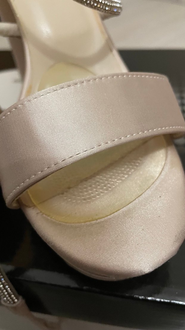 Pudra Platform Topuklu Kadın Abiye Ayakkabı - Görsel 3