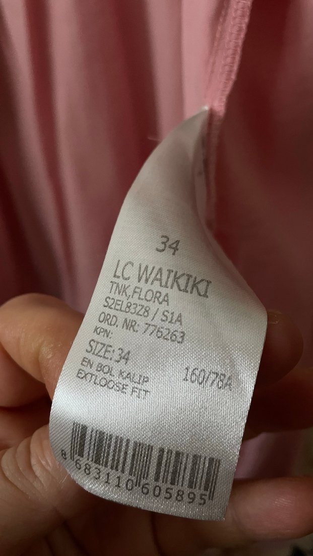 Şc Waikiki Pembe Uzun Kollu Bayan Gömlek - Görsel 4