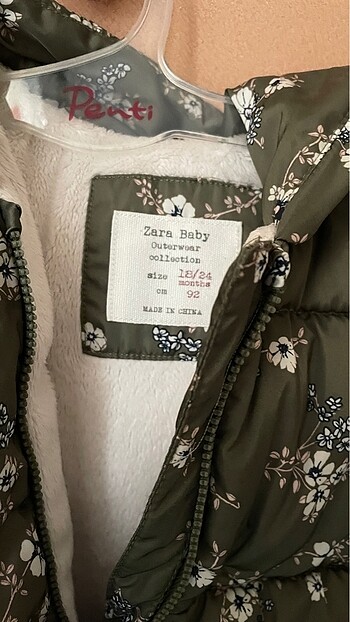 Zara Baby Çocuk Montu