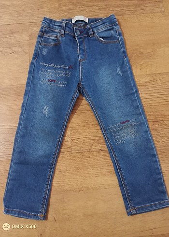 Zara marka kız çocuk kot pantolon - Görsel 2