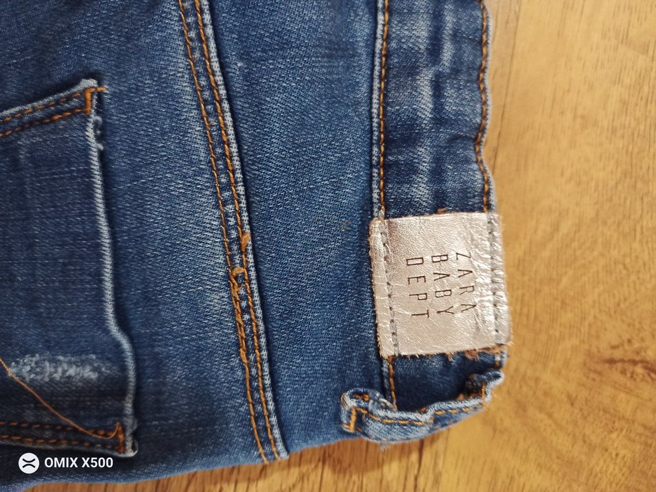 Zara marka kız çocuk kot pantolon - Görsel 4