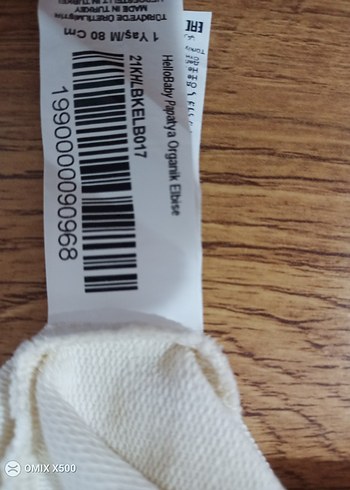 Kız Çocuk Krem Fırfırlı Elbise - Görsel 6