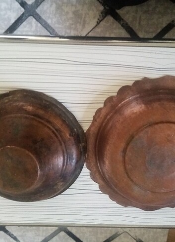 Antika bakır Sahan