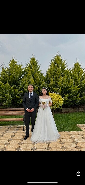 l Beden beyaz Renk Gelinlik