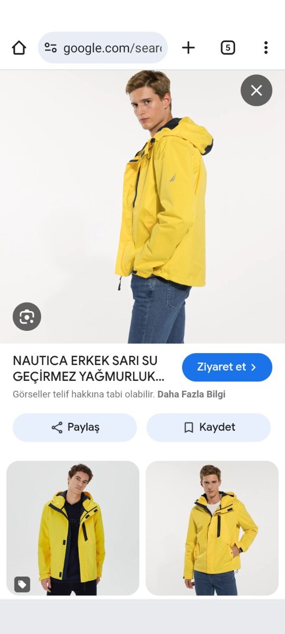 nautica yağmurluk - Görsel 2