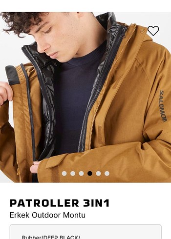 Patroller 3in1 Erkek Outdoor Montu Camel - Görsel 2