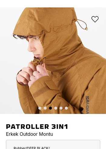 Patroller 3in1 Erkek Outdoor Montu Camel - Görsel 3