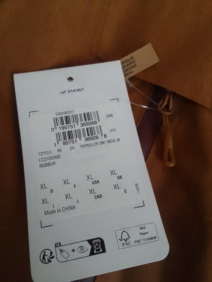 Patroller 3in1 Erkek Outdoor Montu Camel - Görsel 5