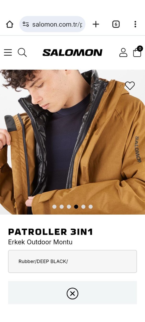 Patroller 3in1 Erkek Outdoor Montu Camel - Görsel 2