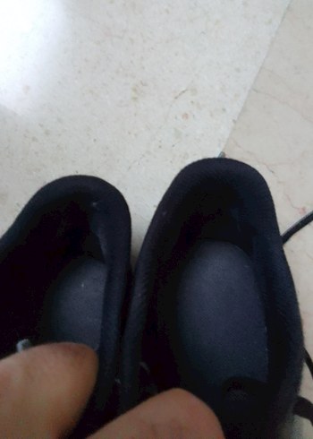 Siyah Erkek Futbol Ayakkabısı Velcro Detaylı - Görsel 3