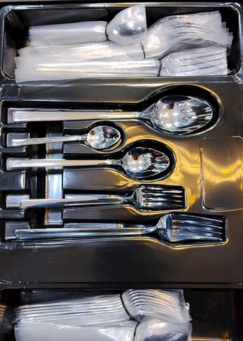 Beyaz 50 Yıl Garantili Çatal Kaşık Seti - Görsel 3