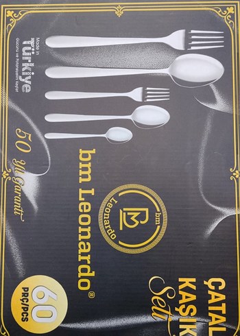 Beyaz 50 Yıl Garantili Çatal Kaşık Seti - Görsel 4