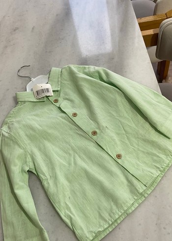 LC Waikiki Bebek Önlüğü 1-2 Yaş Yeşil - Görsel 3