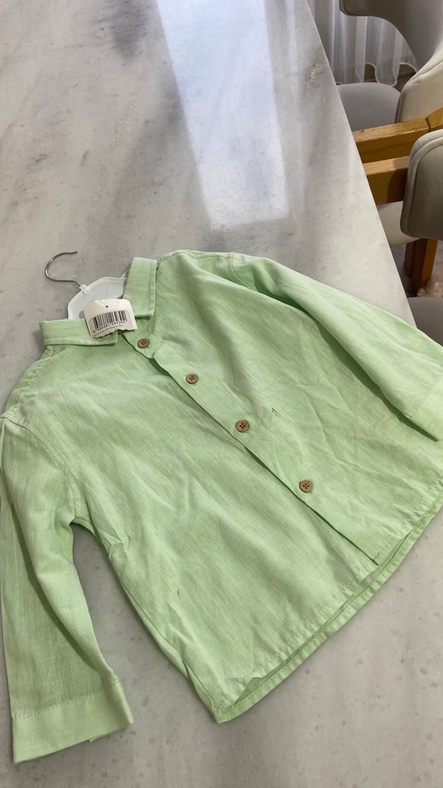 LC Waikiki Bebek Önlüğü 1-2 Yaş Yeşil - Görsel 3