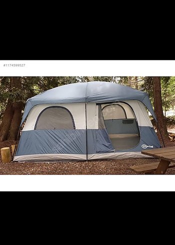 10 kişilik kamp çadırı 2 odalı - Görsel 3