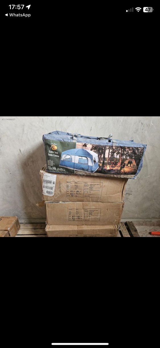 10 kişilik kamp çadırı 2 odalı - Görsel 2