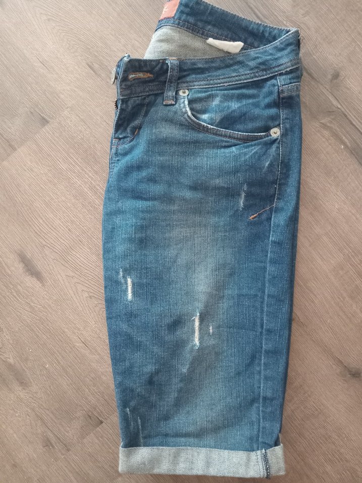 LİTTLEBIG KAPRI JEAN SHORT - Görsel 5
