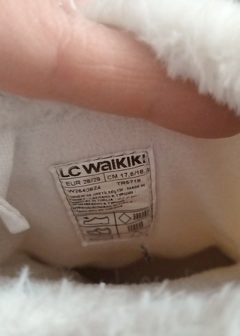 Kız Çocuk Beyaz Kürklü Bot - Görsel 4