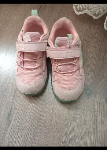 Kız Çocuk Pembe Bağcıksız Spor Ayakkabı - Görsel 2