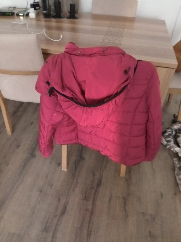 Bordo Kadın Midi mont fermuar yaptırılmali - Görsel 2