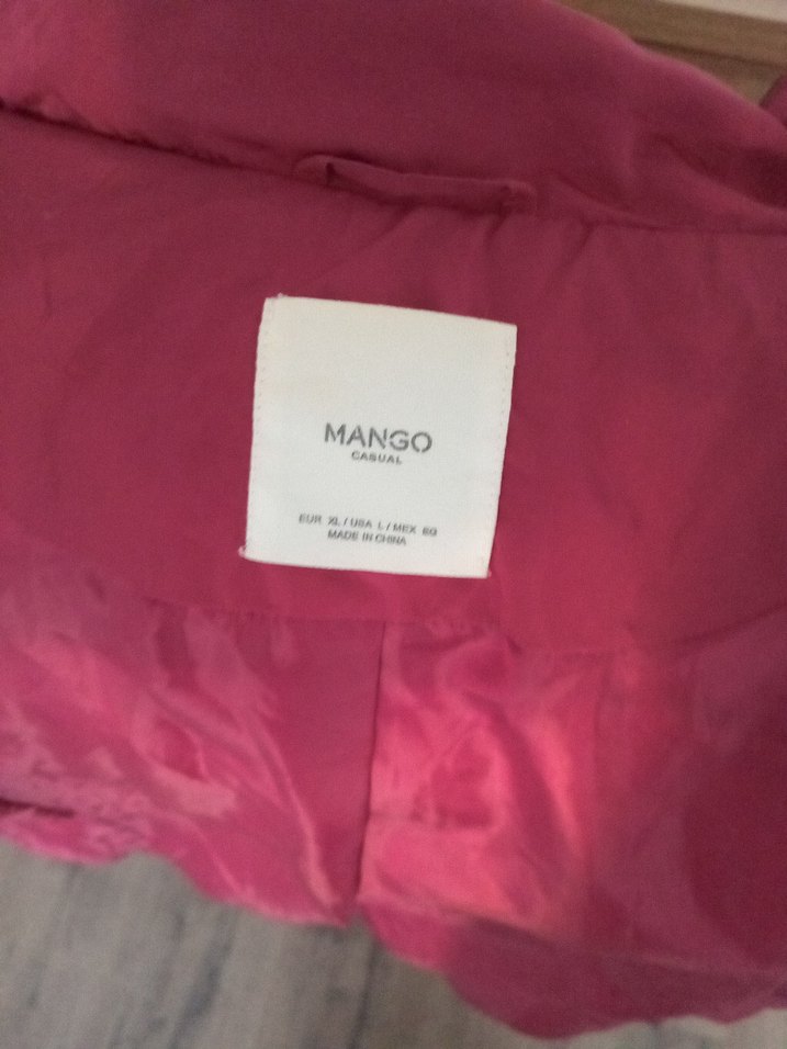 Bordo Kadın Midi mont fermuar yaptırılmali - Görsel 3